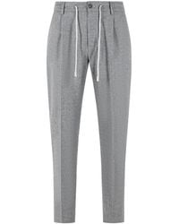Eleventy - Wool Blend Trousers - Lyst