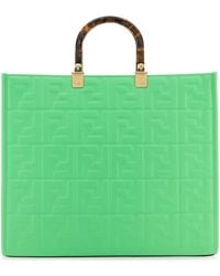 Fendi - Sunshine Medium Leather Tote - Lyst