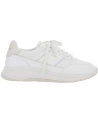 Axel Arigato - 'Genesis Neo Runner' Low Top Sneakers With Logo Lettering On Tongue And Heel - Lyst