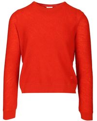 Celine - Crew Neck Wool Sweater - Lyst