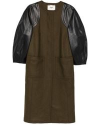 Fendi - Wool Coat - Lyst