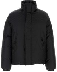 McQueen - Nylon Down Jacket - Lyst