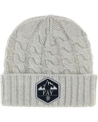 Fay - Cappello Maglia A Trecce F.3 - Lyst