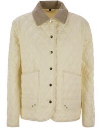 Fay - Diamond Quilted Nylon Shirt Jacket - Lyst