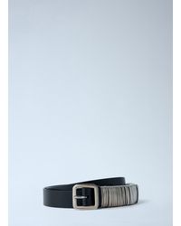 Jil Sander - Leather Belt - Lyst
