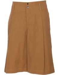 Chloé - Shorts Bermuda Wide Leg And High Waist - Lyst