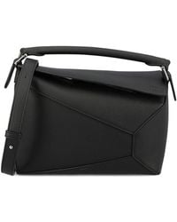 Loewe - Puzzle Edge Small Leather Handbag - Lyst