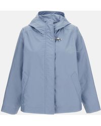 Fay - Short Parka Popeline Tech - Lyst