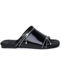 Burberry - Quilted Leather Sandal - Lyst