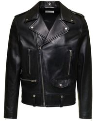Saint Laurent - Motorcycle Jacket - Lyst