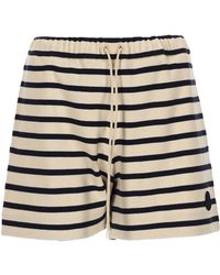 Moncler - Shorts A Righe - Lyst