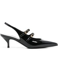 VIP【送料関税込】CELINE JUDY PATENT LEATHER BALLETS Celine Judy Patent Leather Ballets in Black | Lyst
