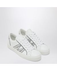 Moncler - Leather Monaco2 Sneakers - Lyst