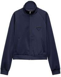 Prada - Zipped Sweatshirt - Lyst