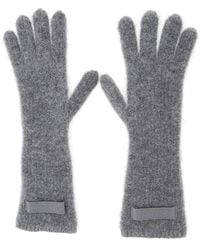 Jacquemus - 'Les Gants Gros Grain' Gloves With Logo Patch On The Front - Lyst