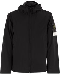 Stone Island - Padded Jacket With Waterproof And Windproof Membrane - Lyst