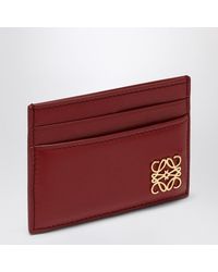 Loewe Anagram Puffer Card Holder in Black | Lyst