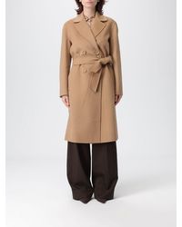 Max Mara - Coat Camel - Lyst