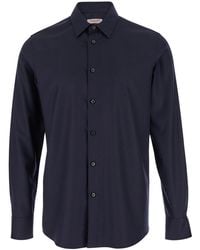Valentino - Shirt With Classic Collar - Lyst