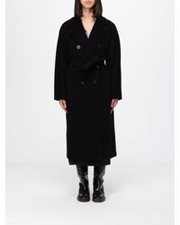 Max Mara - Madame Double-Breasted Long Wool Coat With Belt - Lyst