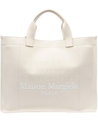 Maison Margiela - Large Cabas Shopping Bag With Numeric Logo - Lyst