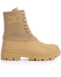 Celine - "Riley" Lace-Up Boot - Lyst