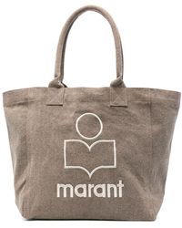 Isabel Marant - Yenky Small Cotton Tote Bag - Lyst