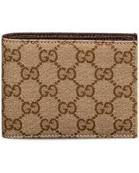 Gucci - Bi-Fold Gg Essence Classic Wallet - Lyst
