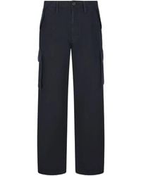 Burberry - Cotton Cargo Trousers - Lyst