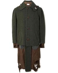 Maison Margiela - Destroyed-Look Coat - Lyst