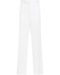 Thom Browne - Sleek Straight Leg Chino Pants For - Lyst