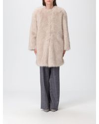 Max Mara - Fur Coat - Lyst