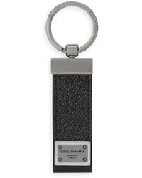Dolce & Gabbana - Logo Keychain - Lyst