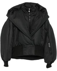 The Attico - Hooded Down Jacket - Lyst