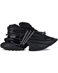 Balmain - Leather Unicorn Low-top Sneakers - Lyst
