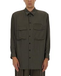 Lemaire - Relaxed Fit Utility Overshirt - Lyst