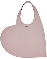Coperni - 'Heart' Shoulder Bag With Logo Print - Lyst