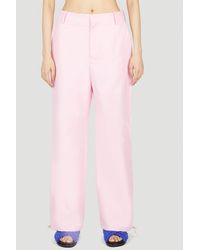 Marni - Technical Linen Drawstring Pants - Lyst