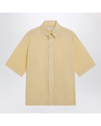 Lemaire - Light Short-Sleeve Wool Shirt - Lyst