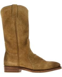 Jil Sander - Suede Bruce Boots - Lyst