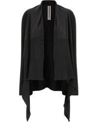 Rick Owens - 'Medium Wrap' Cardigan - Lyst