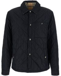 Burberry - Jacket Brighton Polyamide Coat - Lyst