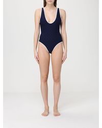 Gucci - Polyamide One Piece Swimsuit With Monogram Motif - Lyst
