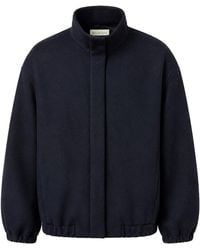 Dries Van Noten - Wool-Blend Bomber Jacket With High Collar - Lyst