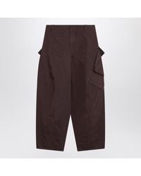 Alaïa - Bordeaux Chino Cargo Pants - Lyst