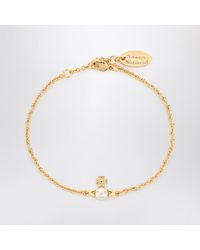 Vivienne Westwood - Balbina Bracelet With Pearl - Lyst