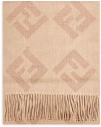 Fendi - Ff Wool Scarf - Lyst