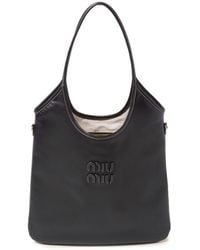 Miu Miu - Ivy Leather Shoulder Bag - Lyst