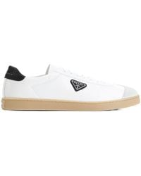 Prada - Calf Leather Sneakers - Lyst