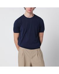 Drumohr - Cotton Crewneck Sweater - Lyst